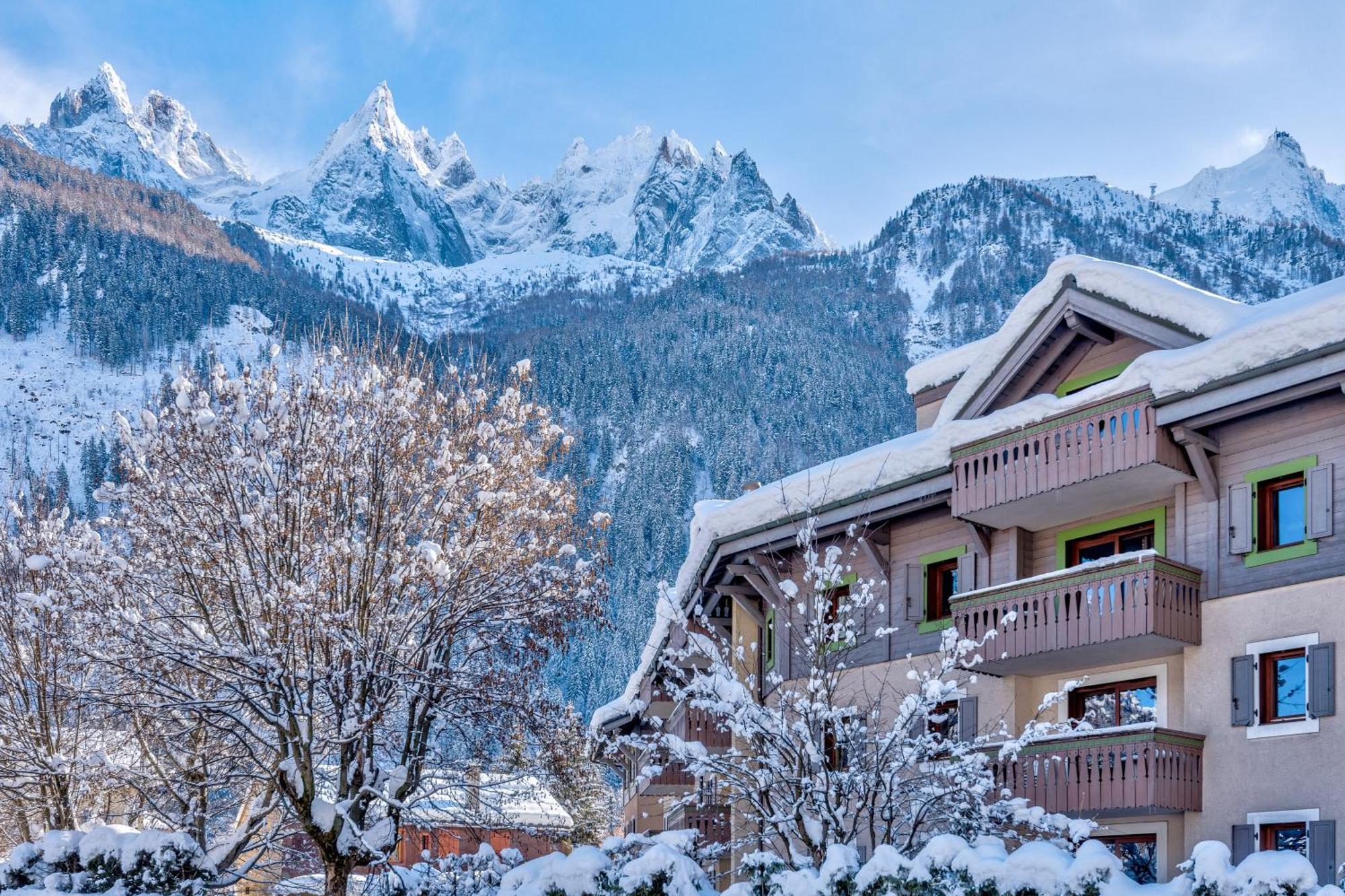 Résidence Pierre&Vacances Premium La Ginabelle Chamonix Esterno foto